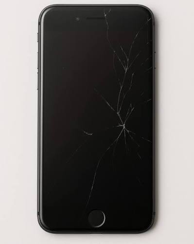 Cracked Screen Phone
